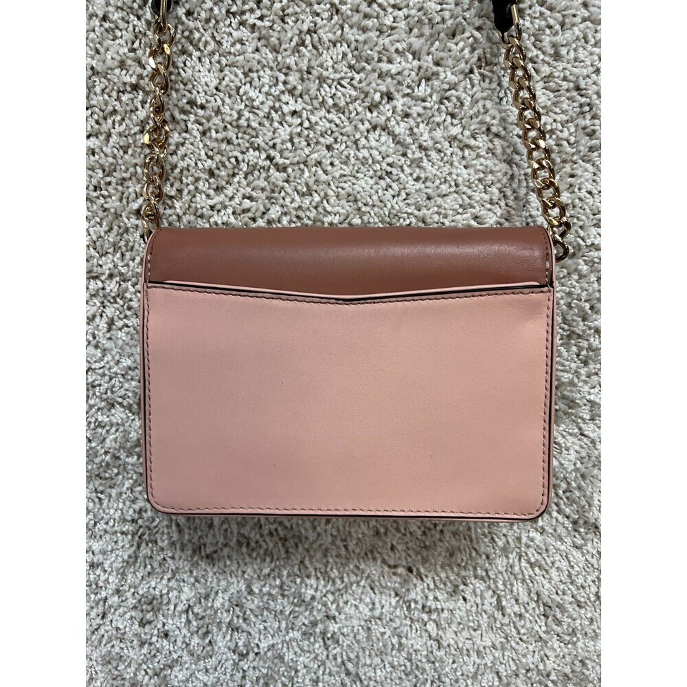 Kate Spade Neve Medium Convertible Flap Shoulder Bag - Rosy Cheeks/black/sparrow - Picture 6 of 11
